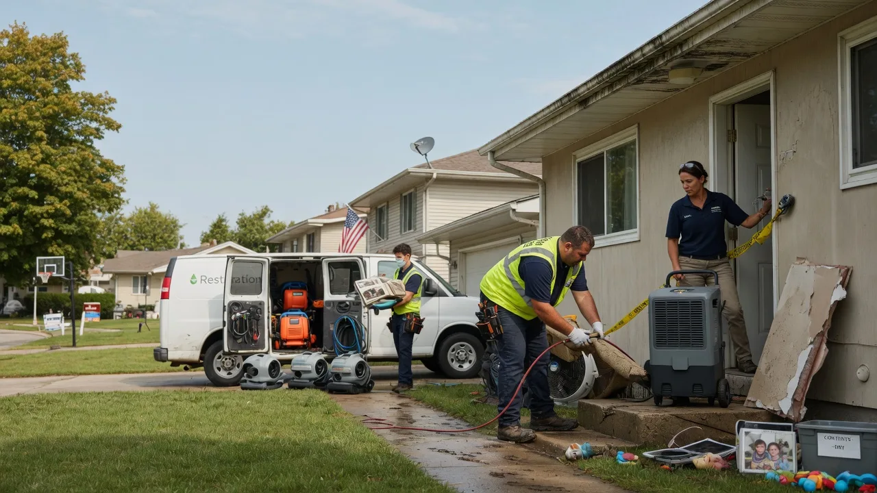 Water Damage Restoration in Slick, OK near me